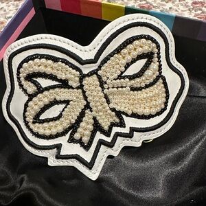 Gucci Women's Shoes patch with Pearl and Black Bow